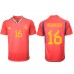 Maillot de foot Espagne Rodri Hernandez #16 Domicile vêtements Monde 2022 Manches Courtes